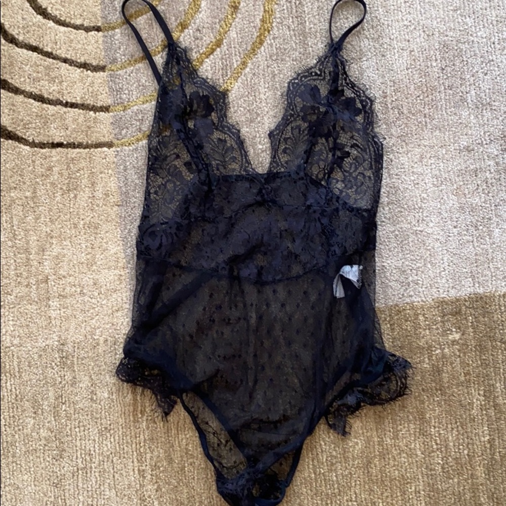 Black Lace Bodysuit